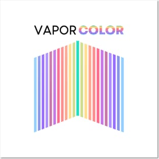 Vapor Color #2 Posters and Art